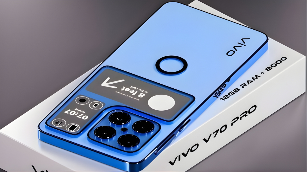 Vivo V70 Pro 5G sorprende con cámara de 300MP, 24GB RAM y una batería gigante de 10000mAh